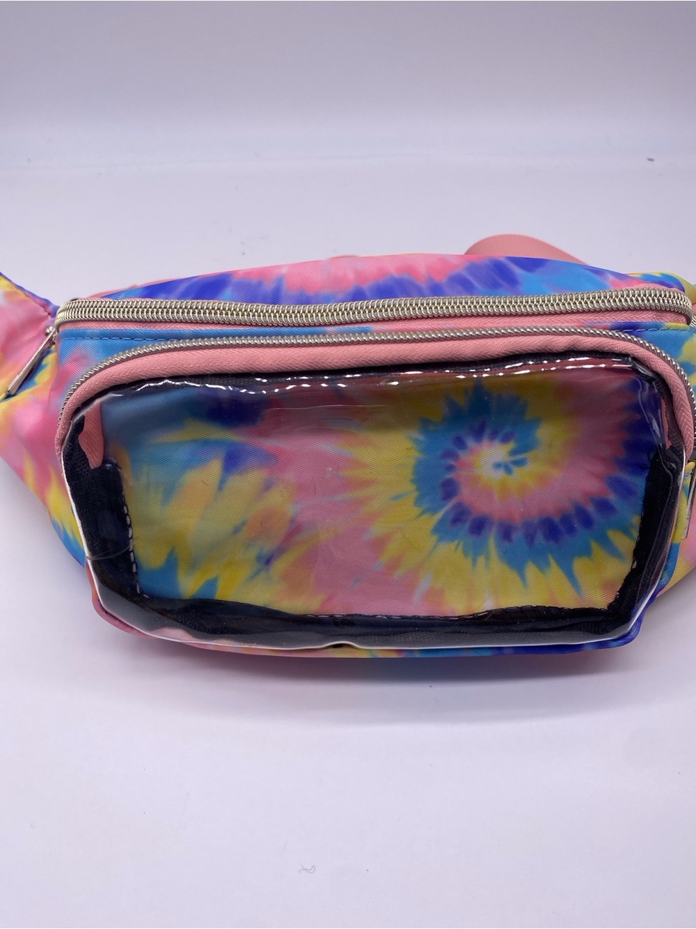 Tie-Dye Mini Crossbody Bag - Pink & Multicolor